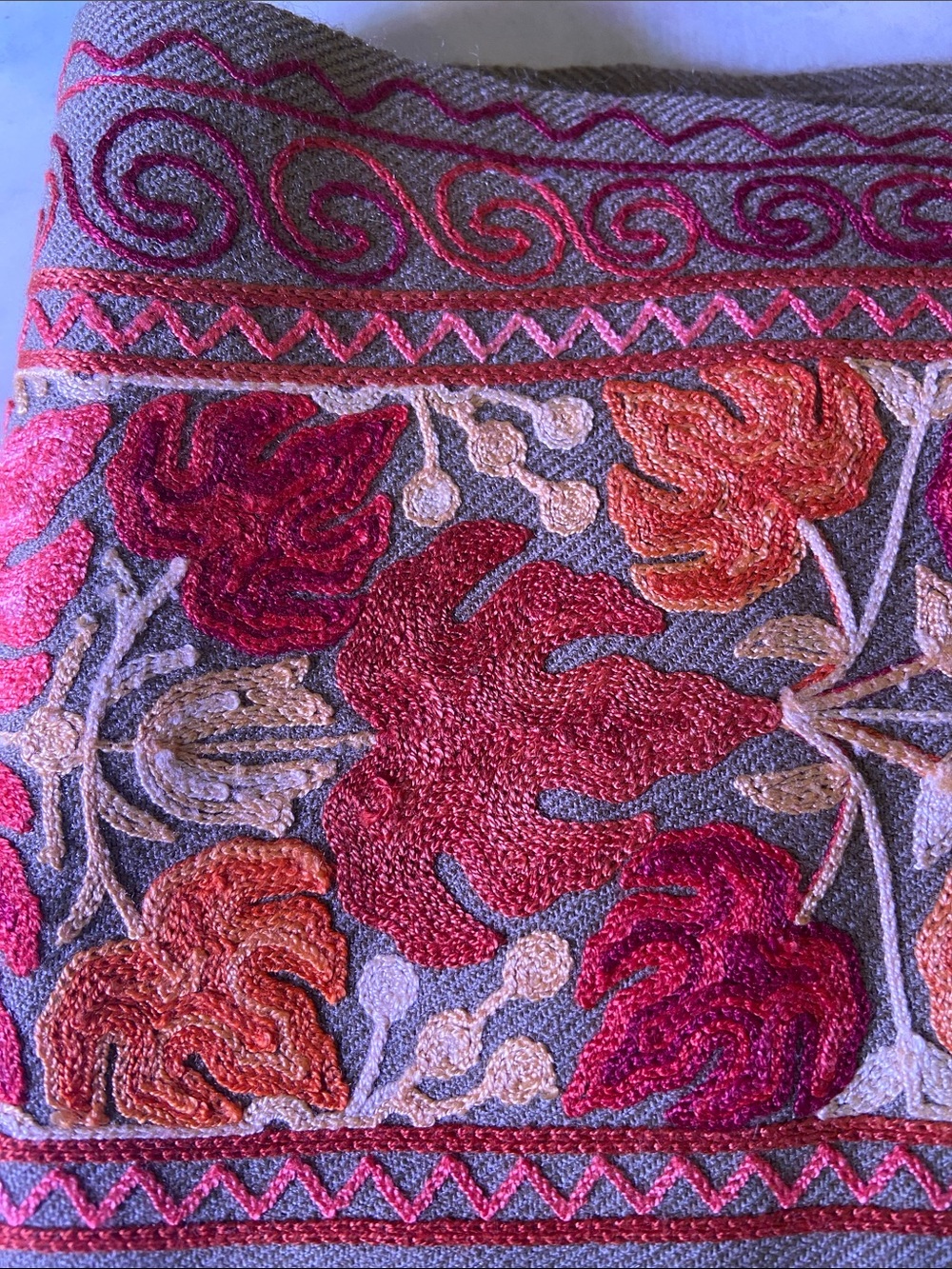 Embroidered Table Runner - Picture 3 of 6